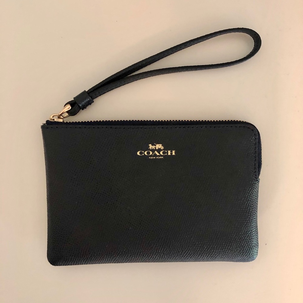 NWOT Mini Coach wristlet